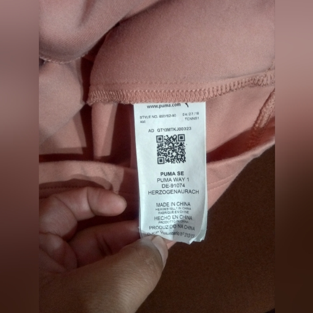 Puma Peach Crewneck Sweatshirt - Picture 10 of 10